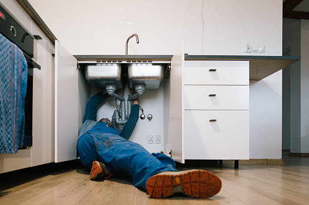 Professional Drain Cleaning technician working in Fort Belvoir, VA